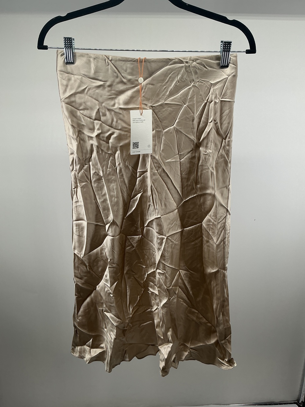 100% Washable Silk Skirt